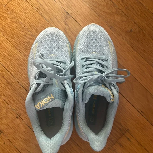 Hoka Light Blue Running Shoes - Picture 3 of 3